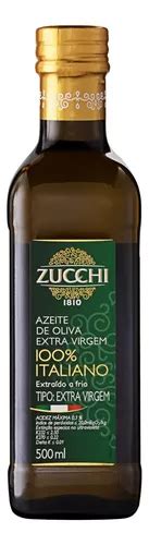 Azeite de Oliva Extra Virgem Italiano Zucchi Vidro。